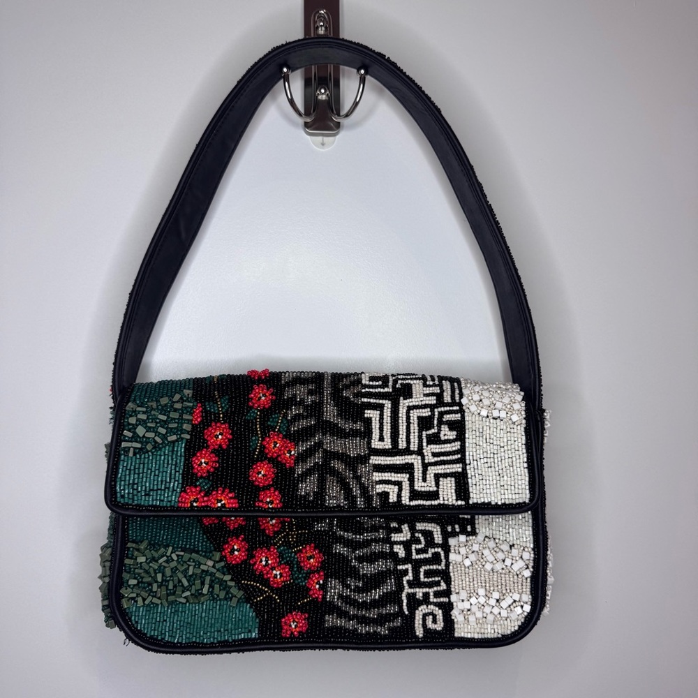 STAUD Tommy Beaded Bag